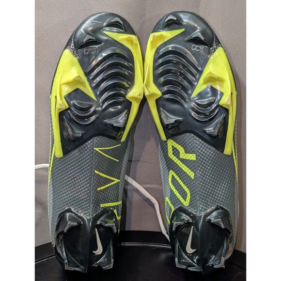 Nike Vapor Mens 11 Edge Speed 360 Football Cleat Grey/Volt DQ5110-071